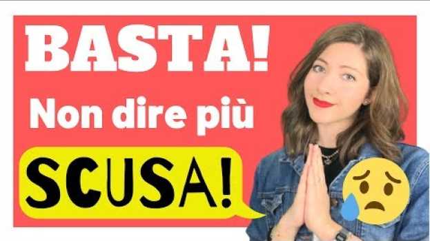 Video SMETTILA di dire "SCUSA!" (È banale, dai!) - Alternative per Parlare ITALIANO Fluentemente! 😎🤓😏🙃 po polsku