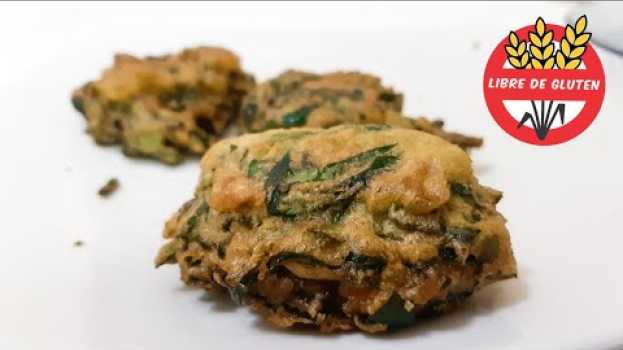 Video Cómo hacer BUÑUELOS SIN GLUTEN de espinaca (RECETA FÁCIL sin TACC) en español