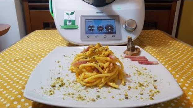 Video Pasta con crema di zucca speck e pistacchi per bimby TM6 TM5 TM31 po polsku
