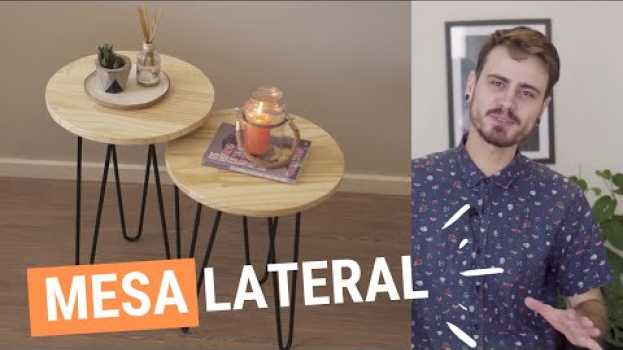 Video COMO FAZER MESA LATERAL COM HAIRPIN LEGS | DE APÊ NOVO en español