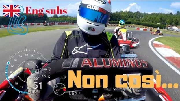 Video Non doveva finire così... | Testando il nuovo kart a Viverone KZ10b | {RACENOW} auf Deutsch