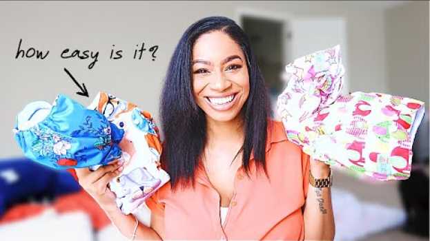 Video Cloth Diapering As A Beginner: My First Day   türkçe