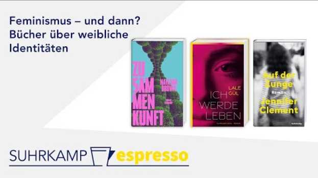 Video Feminismus – und dann? Bücher über weibliche Identitäten | Suhrkamp espresso #48 in English