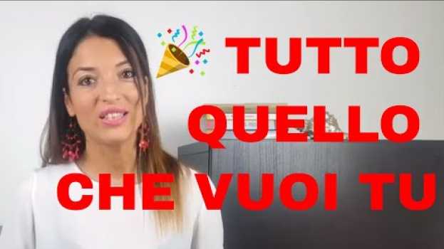 Video TUTTO QUELLO CHE VUOI TU - libro | Libri Business & Crescita Personale #1 en español