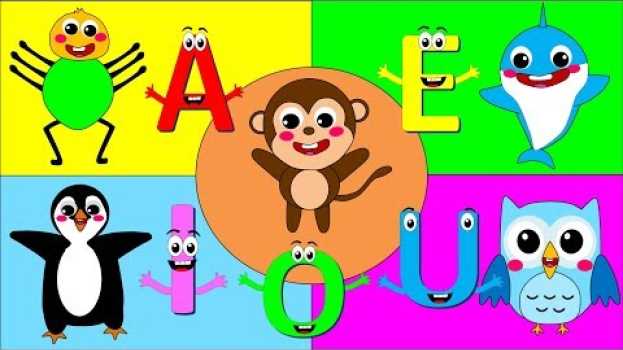 Video Animales y Vocales - Canción infantil - Aprende las vocales po polsku