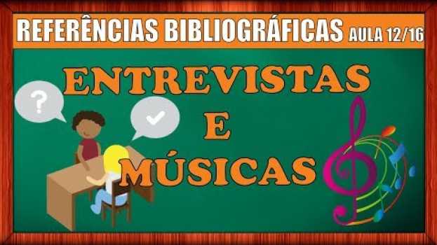 Video Referências bibliográficas de músicas e entrevistas   documentos sonoros - Vídeo 12/16   türkçe