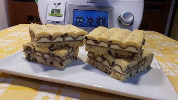 Video Crostata barrette kinder per bimby TM6 TM5 TM31 in English