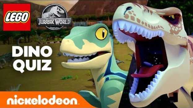 Video Which Dinosaur Are You? 🦖 A LEGO: Jurassic World Quiz | #KnowYourNick po polsku