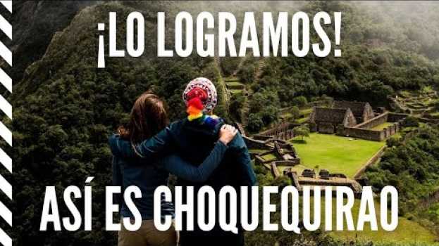 Video El “nuevo Machu Picchu” - ESTO ES CHOQUEQUIRAO | PERÚ   türkçe