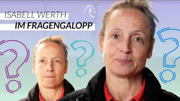 Video Schon mal eine Prüfung richtig verkackt??? | Isabell Werth stellt sich dem CHIO Aachen Fragengalopp   türkçe