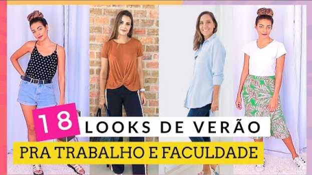 Video 18 LOOKS TRABALHO E FACULDADE : Como se vestir bem NO VERAO  @Faladantas po polsku