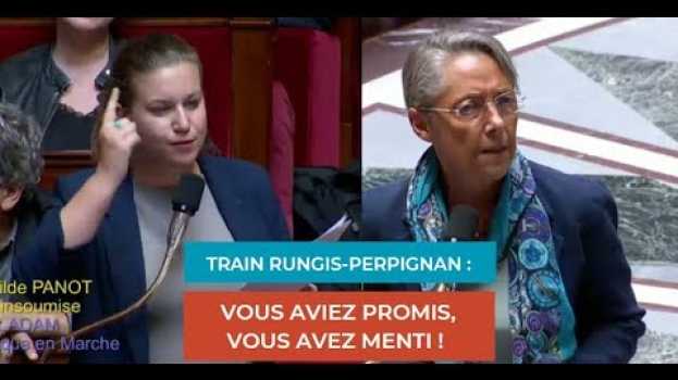 Video TRAIN RUNGIS-PERPIGNAN : VOUS AVIEZ PROMIS, VOUS AVEZ MENTI ! su italiano