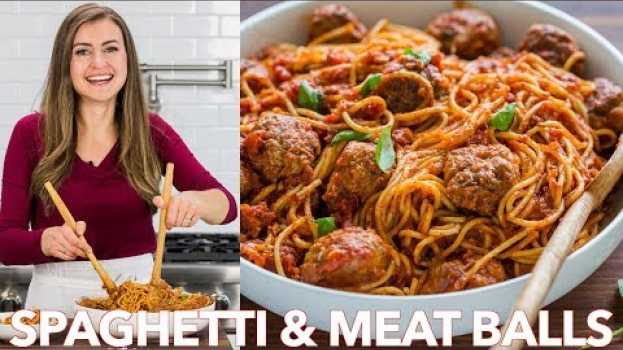 Video How To Make Spaghetti and Meatballs Recipe | Homemade Marinara Sauce auf Deutsch