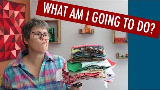 Video 🌸🤓🧵 QUILT BLOCKS - HOW TO ASSEMBLE THEM -  AN IMPROV METHOD en français
