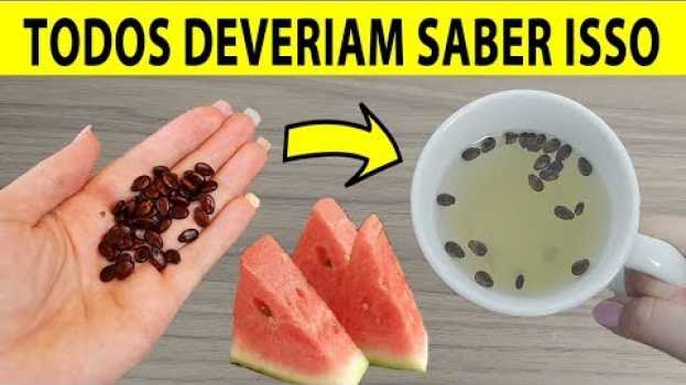 Video FERVA as Sementes da MELANCIA e BEBA, Você vai Amar o Resultado auf Deutsch
