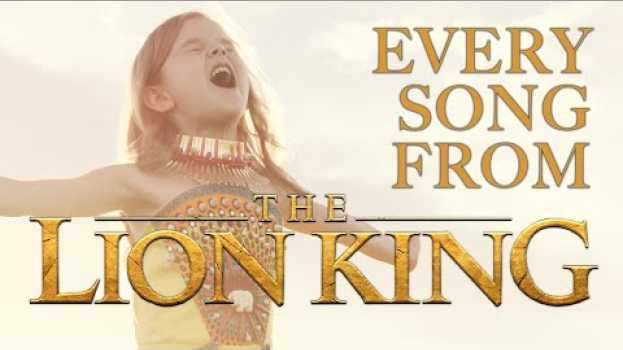 Video EVERY SONG FROM DISNEY'S THE LION KING! - 6-YEAR-OLD CLAIRE AND THE CROSBY FAMILY   türkçe