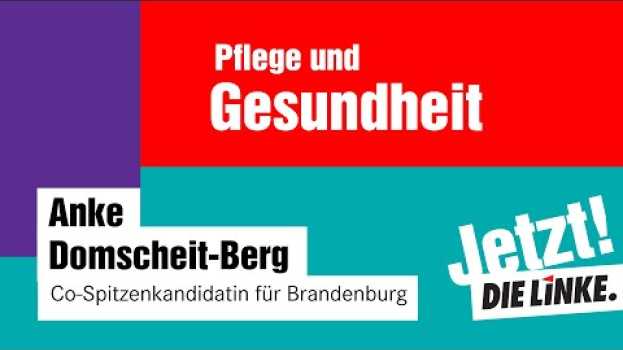 Video BTW21: Anke Domscheit-Berg zu Pflege und Gesundheit - DIE LINKE   türkçe