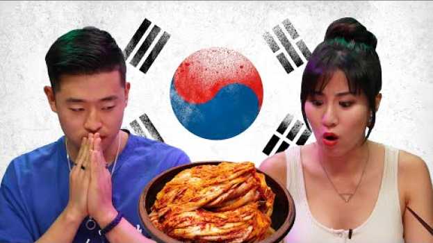 Video Koreans Try To Guess Their Moms’ Kimchi   türkçe