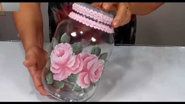 Video SURPREENDENTE!!!! Como colei papel direto no vidro -  DIY en français