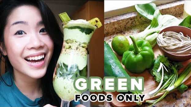 Video I Only Ate Green Foods For 24 Hours po polsku