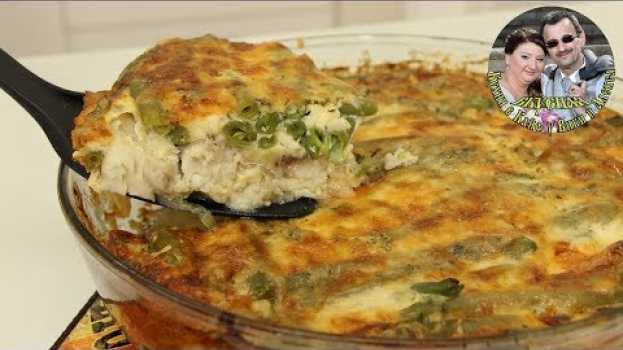 Video Запеканка или Пирог рыбный в духовке, со стручковой фасолью на ужин. Вкусно и быстро. Кухня в кайф in English