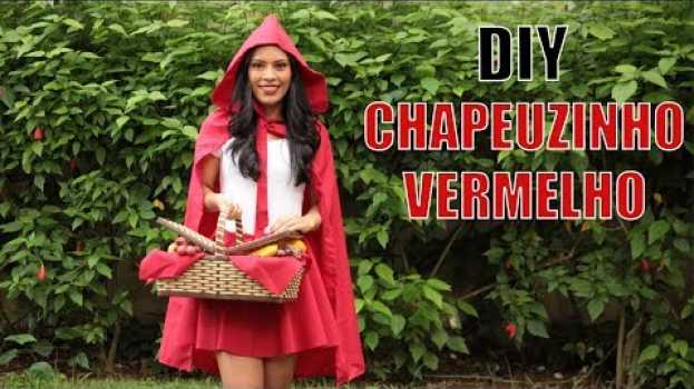 Video 🐺 DIY - COMO FAZER FANTASIA SEM COSTURA DA CHAPEUZINHO VERMELHO en français