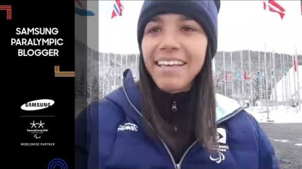 Video Aline Rocha | Passeando pela área internacional da Vila Paralímpica | Samsung Paralympic Blogger   türkçe