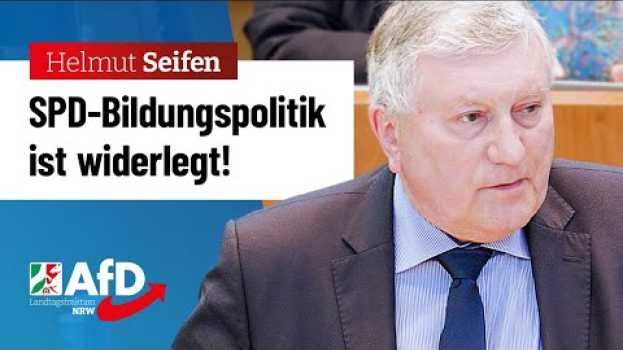 Video Ganztagsschulen sind mehr Ideologie als Wissenschaft! – Helmut Seifen (AfD) in English