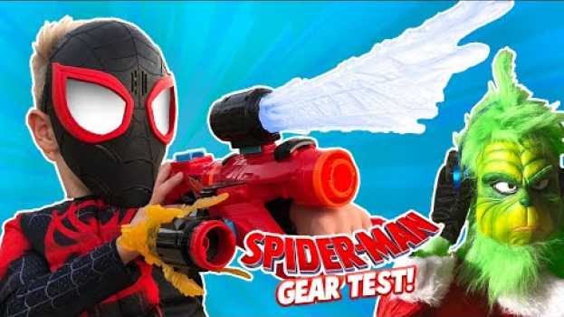 Video Little Flash Tests Spider-Man Into the Spider-Verse Gear!   türkçe