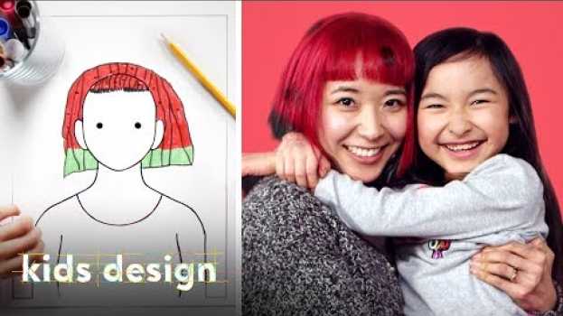 Video Kids Give Their Parents a Wild New Hairstyle | Kids Design | HiHo Kids em português