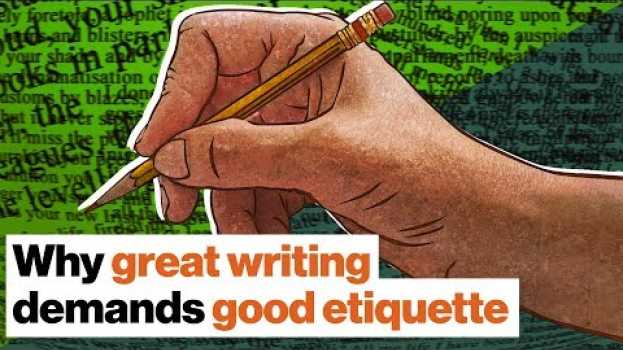 Video Why etiquette governs the art of writing: Lolita, Ulysses, and the arrogance of genius | Martin Amis po polsku