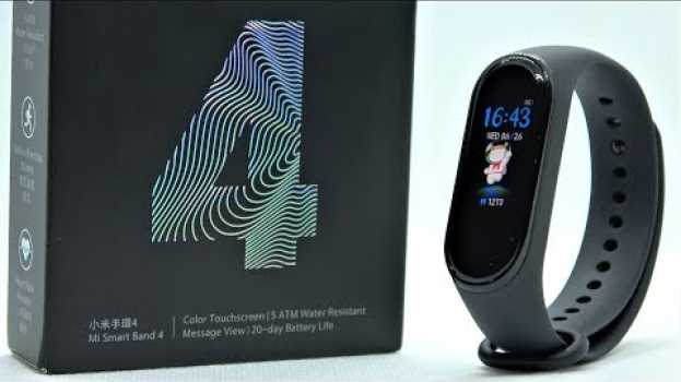 Video XIAOMI MI BAND 4 - Finalmente SI VEDE ANCHE AL SOLE... ora BEST BUY!  - Recensione ITA   türkçe