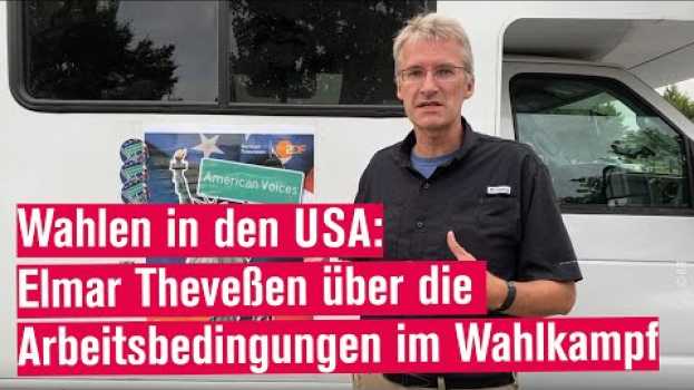 Video USA | Elmar Theveßen: Arbeitsbedingungen im US-Wahlkampf | Reporter ohne Grenzen su italiano