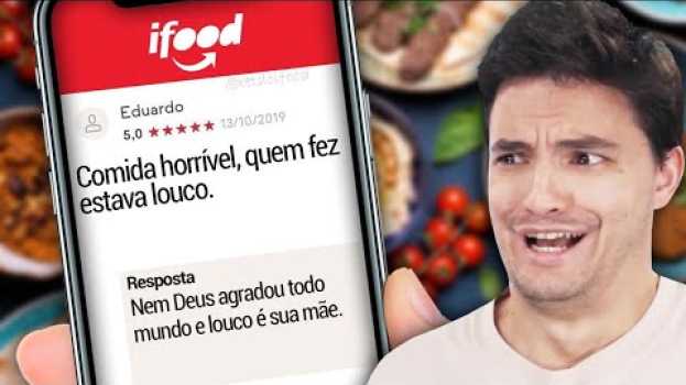 Видео CONVERSAS DE IFOOD MAIS ENGRAÇADAS! [+10] на русском
