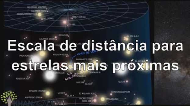 Video Escala de distância para estrelas mais próximas | Terra e universo | Khan Academy   türkçe
