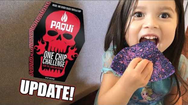 Video ONE CHIP CHALLENGE *UPDATE* | ALEX DOES SPICY CHIP CHALLENGE (KID VERSION PRANK)   türkçe