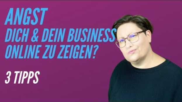Video Du hast Angst dich online zu zeigen? 3 Tipps für dich   türkçe